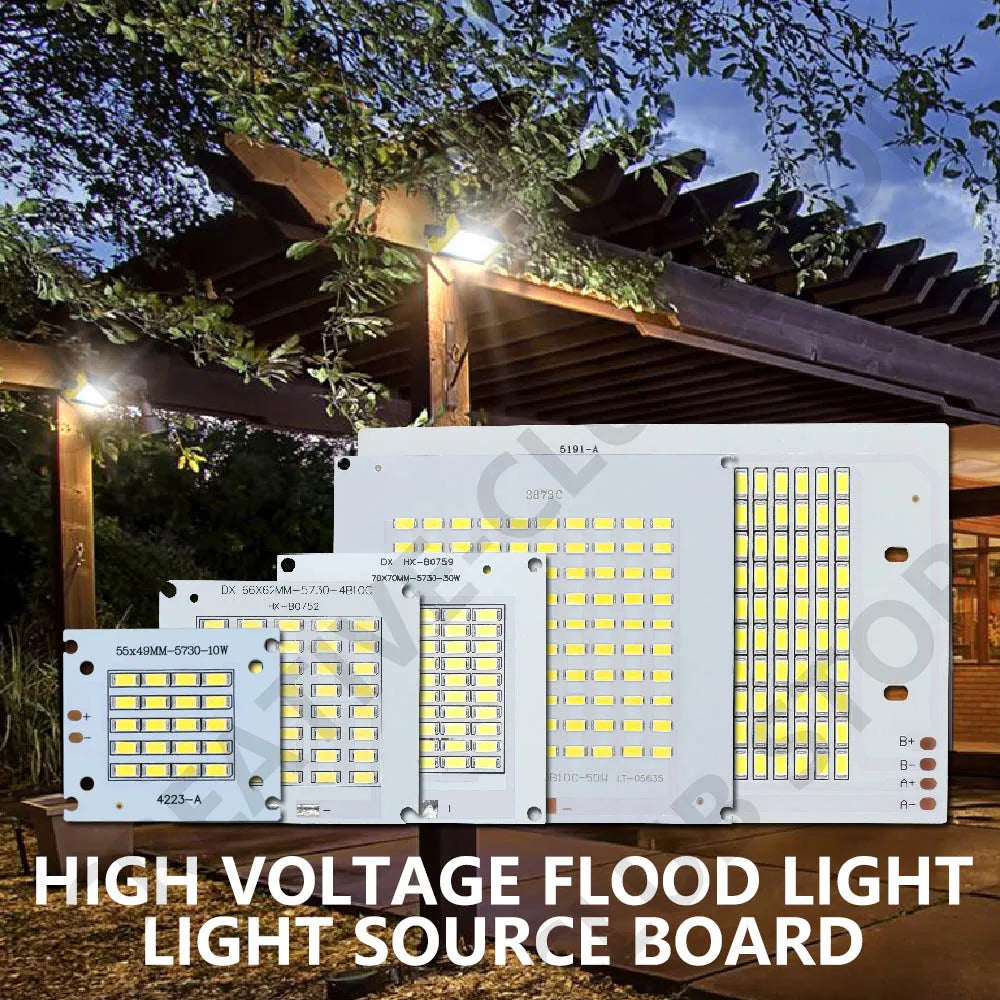 plaque led 10w 20w 30w 50w 100w blanc mat cool white 6500k 7000kextérieur modernestyle