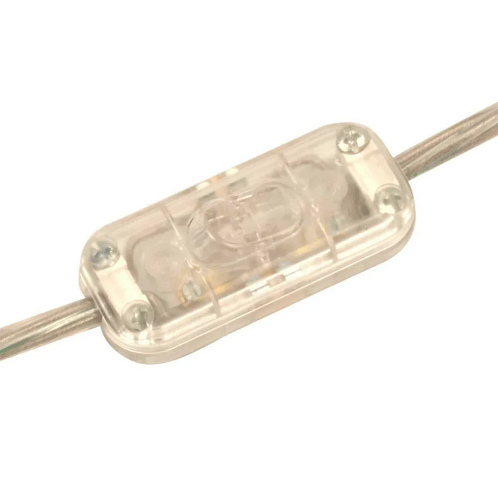 interrupteur adhésif moderne blanc noir doré transparent matériau plastique basse tension