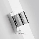 lampe murale moderne fixée mur blanc noir doré minimaliste éclairage intérieur chambre cuisine salon