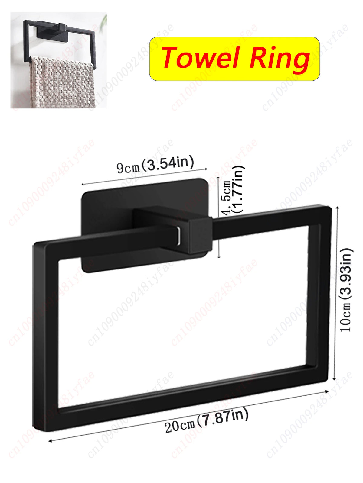 porte serviettes moderne porte papier toilette crochet mural adhésif noir argent minimaliste ensemble bain