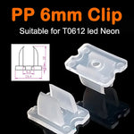 clips led transparents 6mm 8mm haute qualité certification fcc rohs 24v clips rectangulaires ouverture