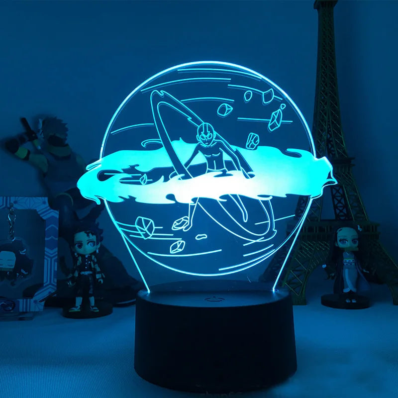 Lampe Avatar Aang avec éclairage RVB multicolore