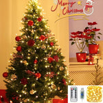 guirlande lumineuse led usb étoiles blanches multicolores moderne adhésif télécommande festive anniversaire noël mariage