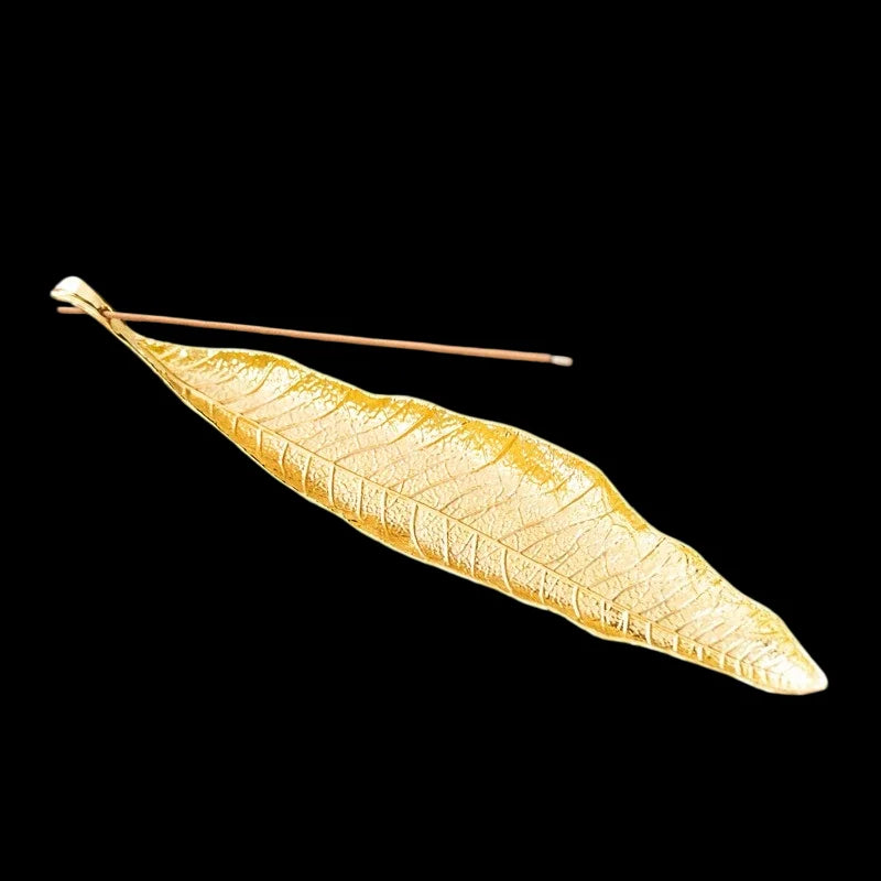 cendrier artisanal doré poissons motifs géométriques salon vintage