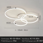 plafonnier led rond moderne luminaires salon chambre blanc noir épuré lumière dimmable