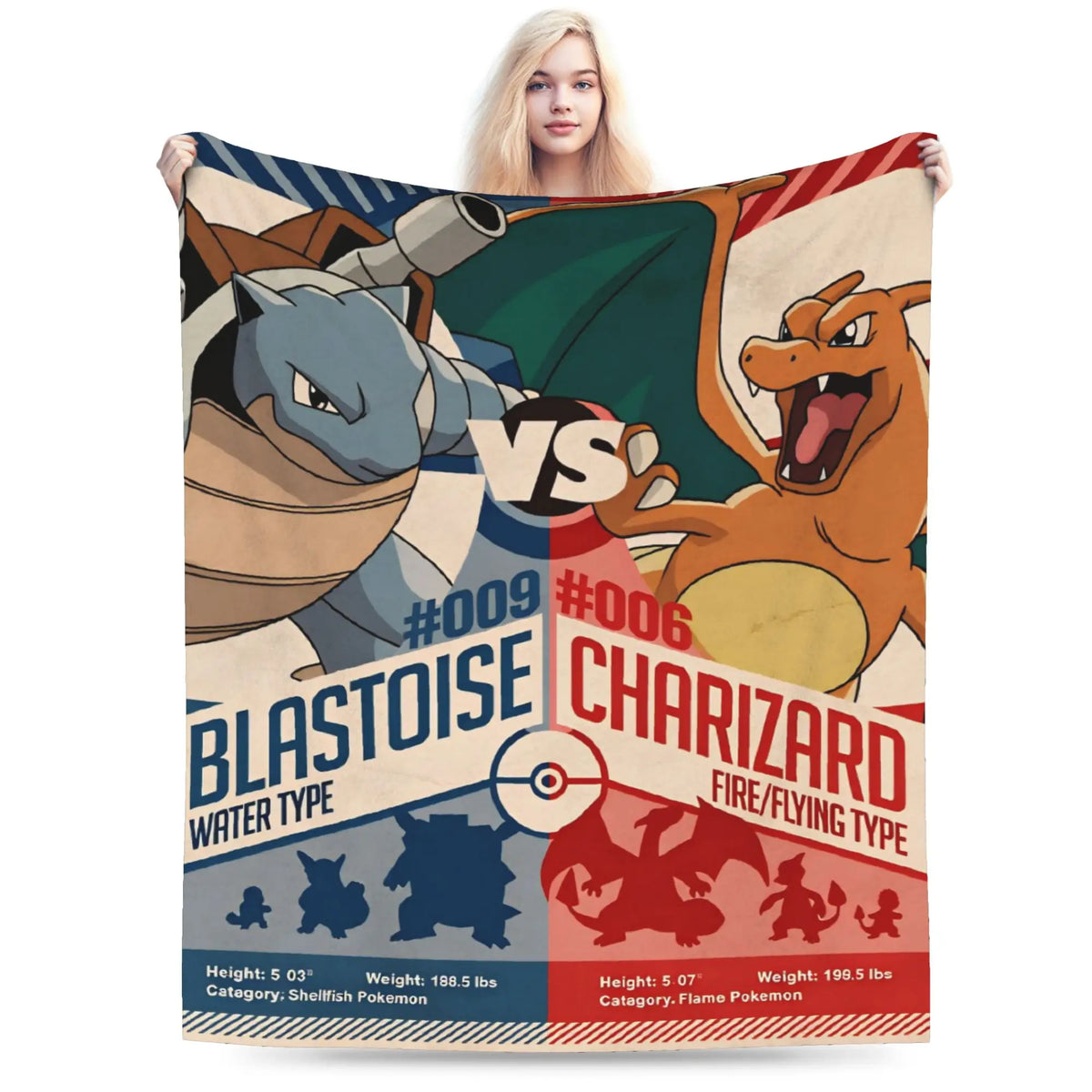 couverture polaire enfant motif pokemon animaux mignons chaude douce canapé lit chambre maison voyage