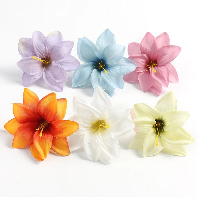 têtes fleurs artificielles soie décoration mariage couronne bricolage intérieur fleurs réalistes