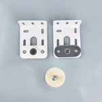 rideau motorisé pièces tête queue tube adaptateur vis blanc noir beige