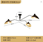 luminaire industriel suspension murale moderne abatjour opaque couleur noir argent doré
