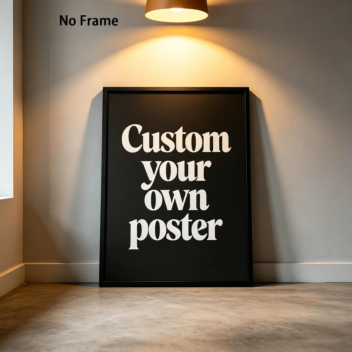 posters personnalisables photos animaux noir blanc minimaliste moderne sans cadre