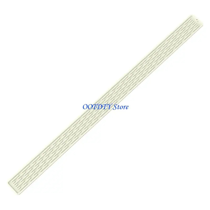ruban caoutchouc noir gris rose clair vert clair rayures fines moderne anti dérapant cuisine