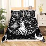 Housse de couette personnalisable avec impression galaxie