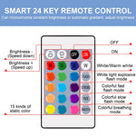 ampoules led rgb blanc multicolore transparentes modernes télécommande e27 e14 gu10