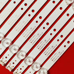bande led rétro éclairage blanc clips fixation 535 mm 3v modernes