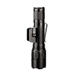 lampe tactique rail picatinny 1800 lumens rechargeable militaire éclairage rifle light