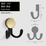 porte clés antlers or moderne porte sacs adhésif minimaliste zinc noir gris decoration mur