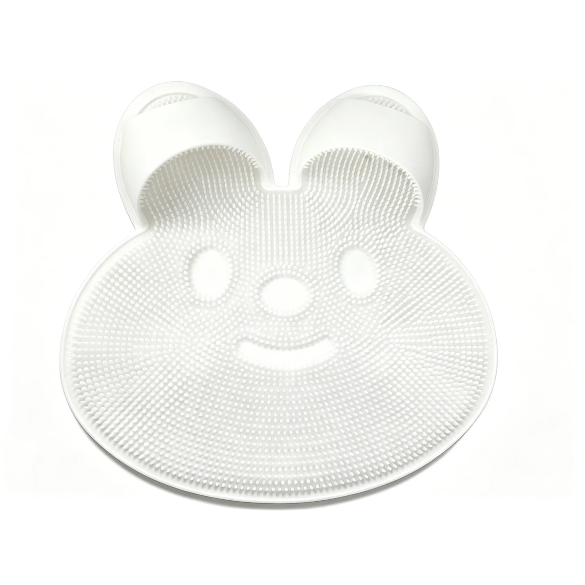 tapis bain silicone noir blanc respectueux environnement texture rugueuse motif souriant moderne adhésif tongs