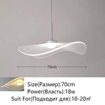 lampe suspendue contemporaine blanc ligne radiale minimaliste chambre salon étude