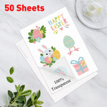 papier autocollant vinyle a4 blanc mat 50 feuilles motifs animaux fleurs décoration