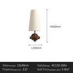 lampe murale conique moderne bois blanc éclairage ambiant chambre salon
