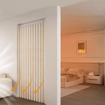 rideau plissé moderne aimants beige clair pliable opacité porte 150x180 150x200 cm confidentialité décoration
