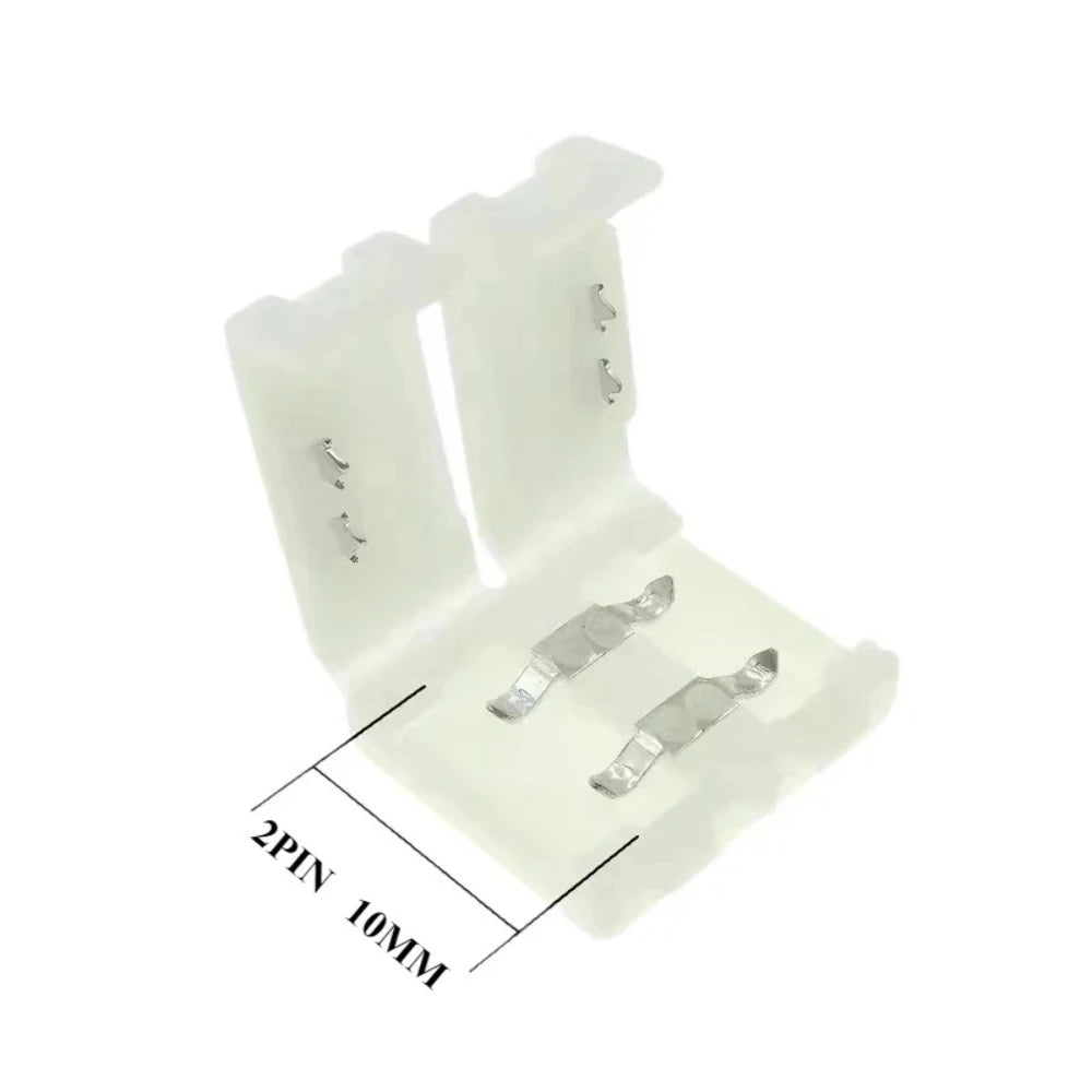 connecteurs led rgb ws2812 blanc clips pragmatique 2pin 3pin 4pin 5pin 6pin(rgbw)
