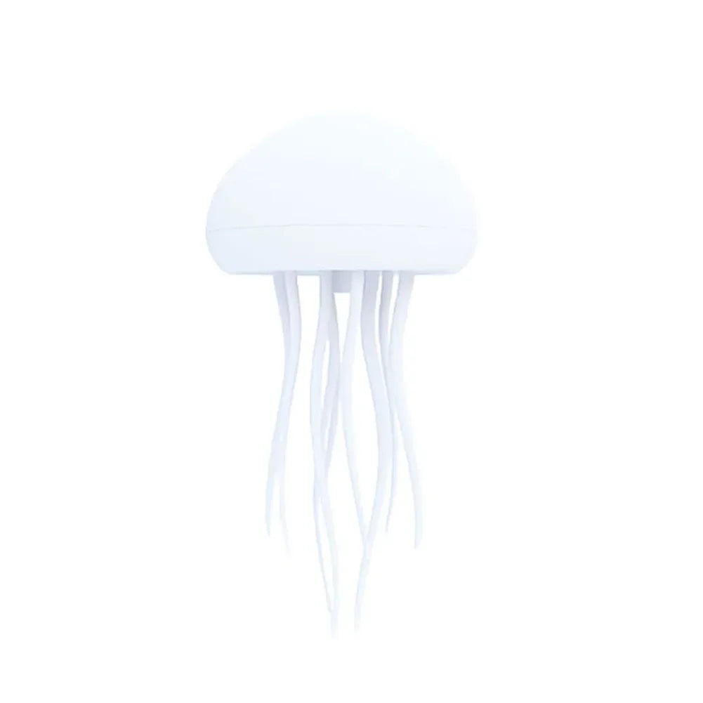 lampe led forme méduse tentacules base plate couleur multicolore moderne veilleuse ambiance