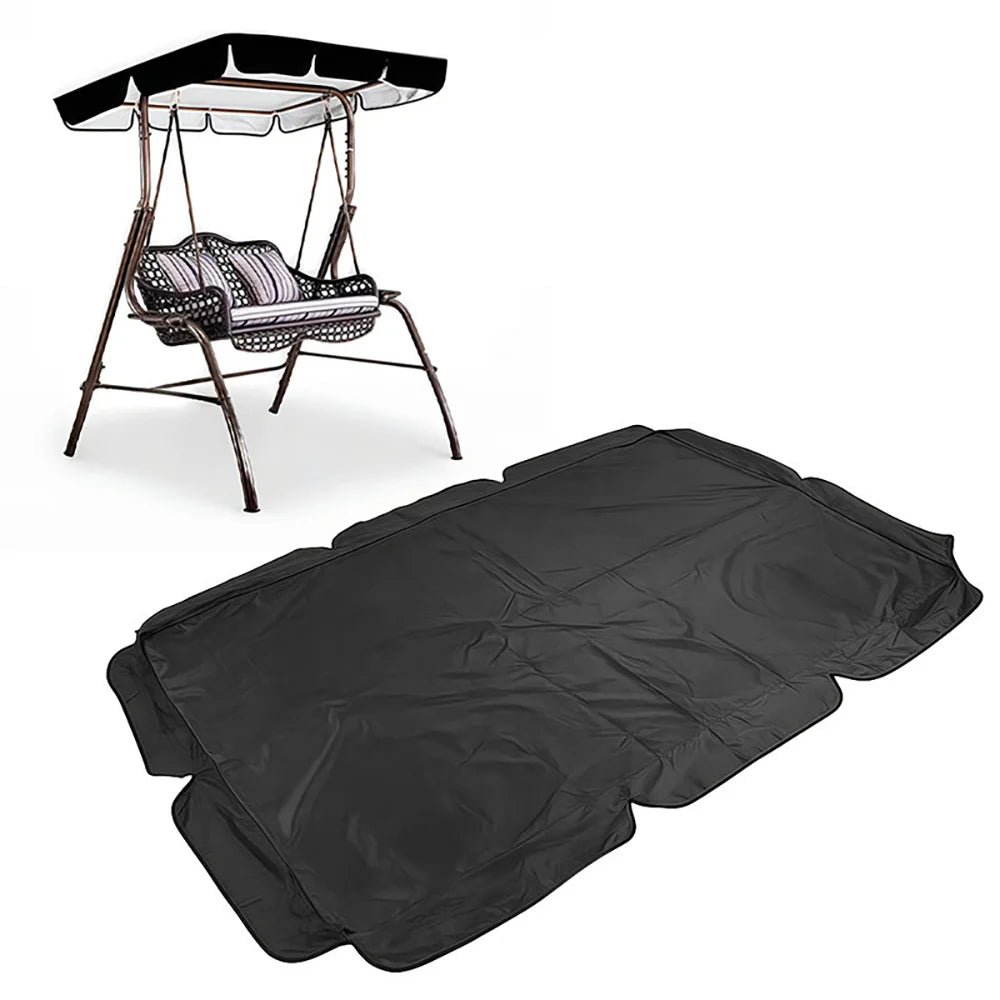 canopée balançoire rouge noir vert gris moderne 195x125cm clips uni opaquet