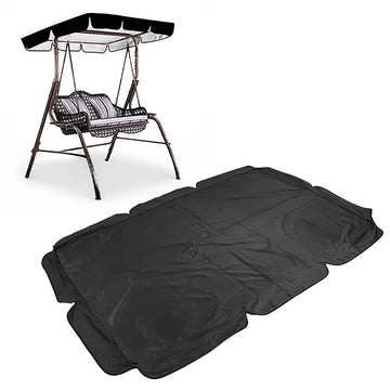 canopée balançoire rouge noir vert gris moderne 195x125cm clips uni opaquet