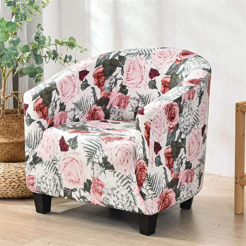 Coussin protection fauteuil moderne fleuri lavable maison restaurant chambre salon étudiants