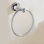 accessoires salle bain chrome moderne porte serviettes porte savon porte papier toilette fixations murales