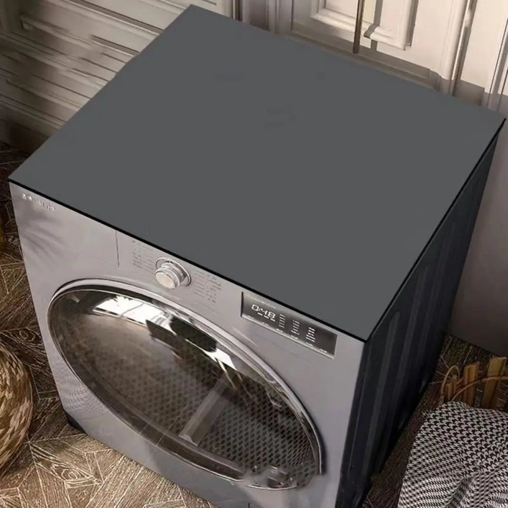 protège lave linge adhésif motif floral moderne gris noir beige vert bleu