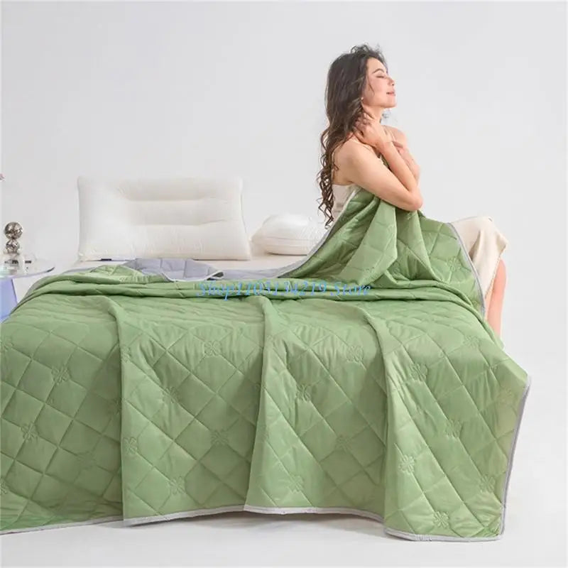 couverture polyestère moderne rose vert bleu motif géométrique opacité 200x230cm fixation