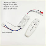 contrôleur led télécommande connecteur entrée éclairage moderne blanc plat lisse