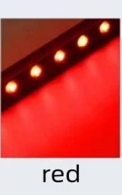 éclairage mural led gris métallique ip65 12w dmx rgb moderne clips fixation