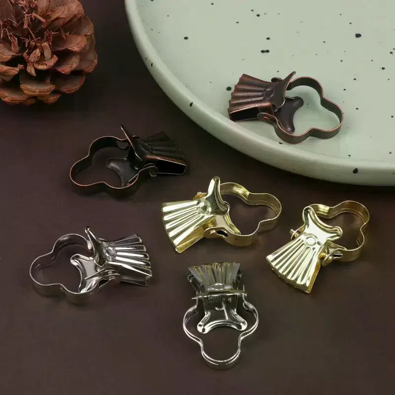 pinces linge décoratives anges multifonctionnelles argentées dorées bronzes extérieures quatre saisons