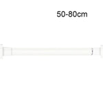 tige rideau télescopique acier noir blanc réglable sans perçage moderne douche séchoir linge