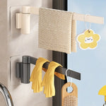 porte serviettes rotatif mural multi fonctions moderne serviettes rouleaux papier toilette rangement adhésif fixations