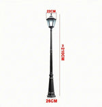 lumière rue extérieure or noir ip65 led moderne classique éclairage public ac 110v 240v