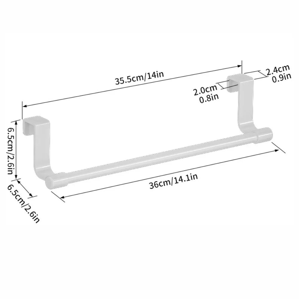 porte serviettes mural noir blanc moderne empilable rangement serviettes armoire chambre utilisation multiple plastique