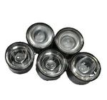 lentille optique ronde noire lampe led haute puissance support éclairage moderne