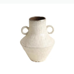 vase céramique rustique zen minimaliste beige marron blanc cassé orange naturellements