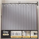 rideau douche pliable sans cadre polyester pliante opaque moderne gris beige