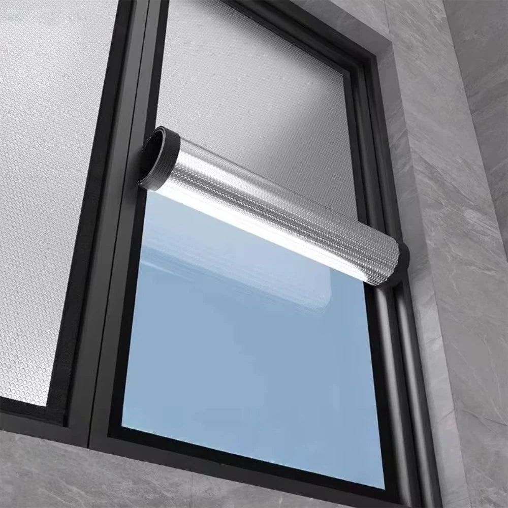rideau adhésif gris tissé opaque moderne fenêtre isolation thermique 50x100cm 60x100cm 70x100cm 80x100cm 100x100cm