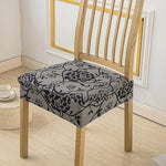 housses chaise imprimées floral géométrique élasthanne polyester élastique multicolore moderne ethnique