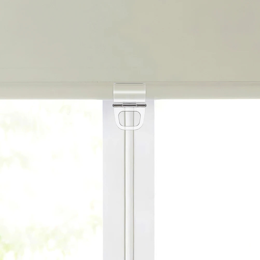 clips rideau transparents moderne sans fil plastique poignées levier sans motif accessoire store