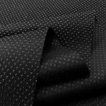 tissu antidérapant polyester imperméable noir points relief taffetas 150cm bricolage matériaux antidérapants