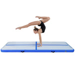 tapis gymnastique bleu clair vert orange rose noir yoga exercice non glissant durable