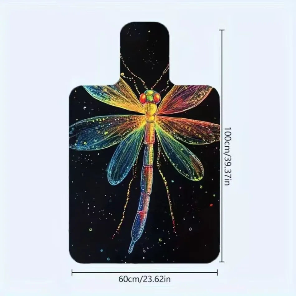 tapis yoga bleu doré moderne marbré abstrait feuilles bananier insecte opaquet