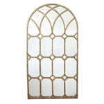 miroir decoratif gothique vintage arche doré blanc decoration chambre coucher